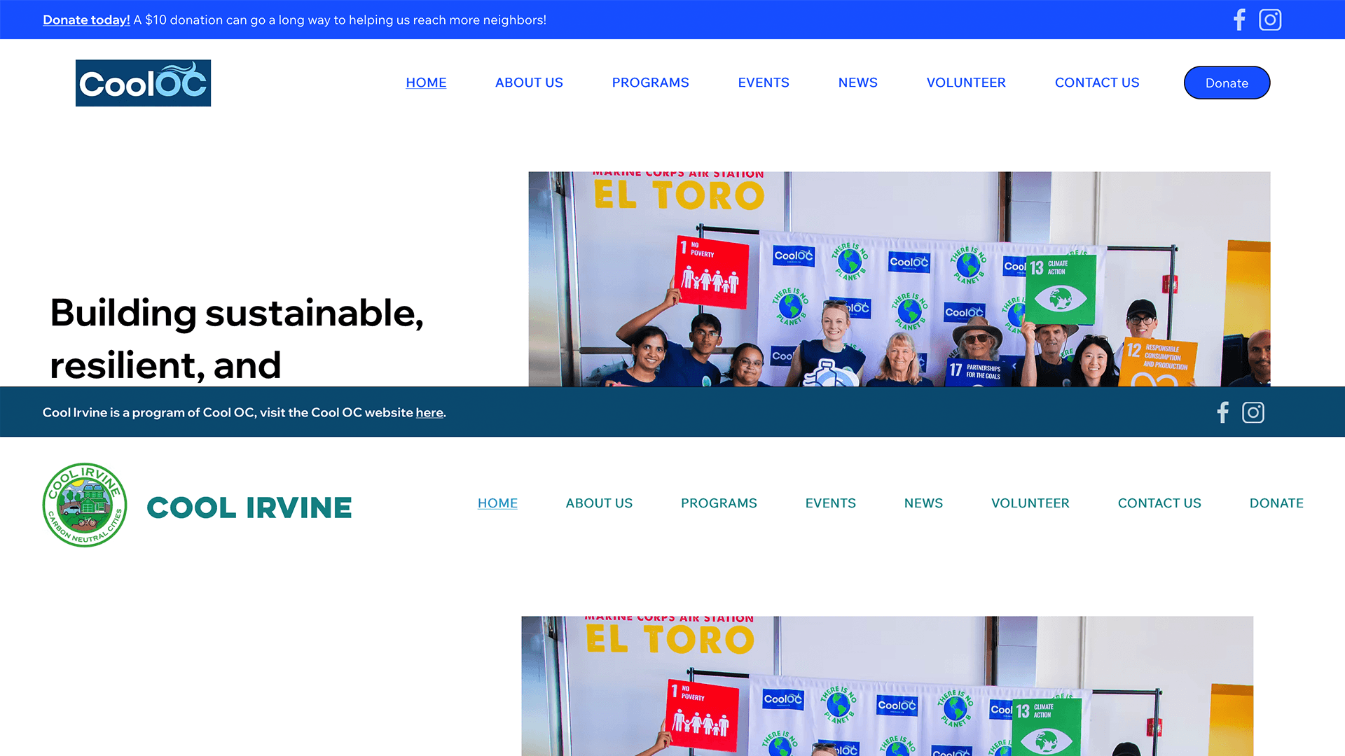 Website Redesign - CoolOC